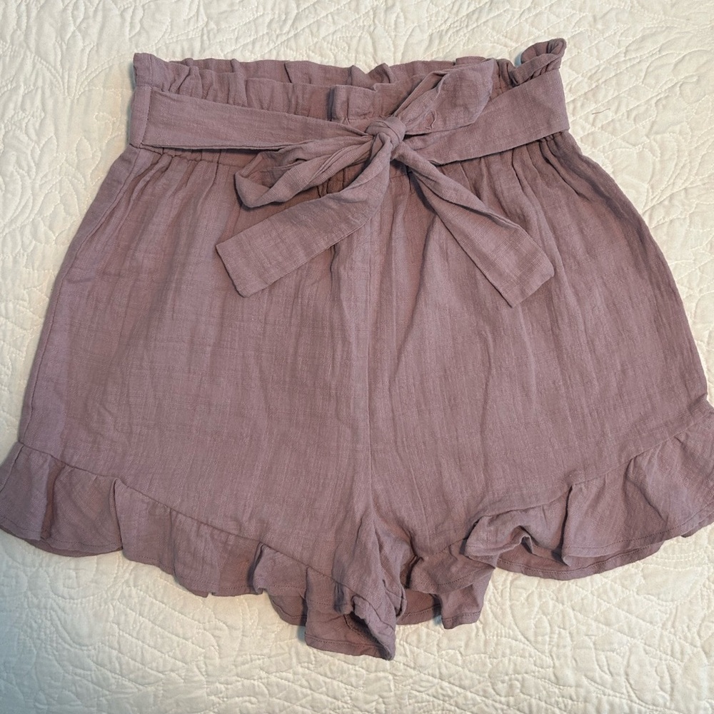 NWT Purple High Waisted Shorts